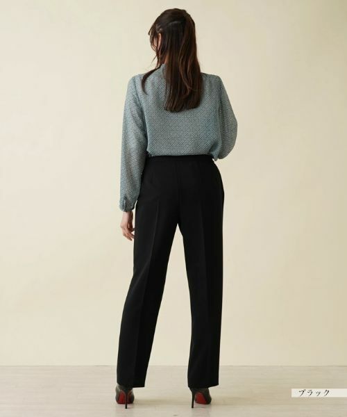 Leilian PLUS HOUSE / レリアンプラスハウス その他パンツ | 【店舗人気】ストレッチテーパードパンツ | 詳細3