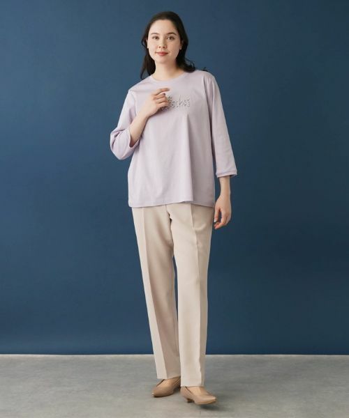 Leilian PLUS HOUSE / レリアンプラスハウス その他パンツ | 【店舗人気】ストレッチテーパードパンツ | 詳細4