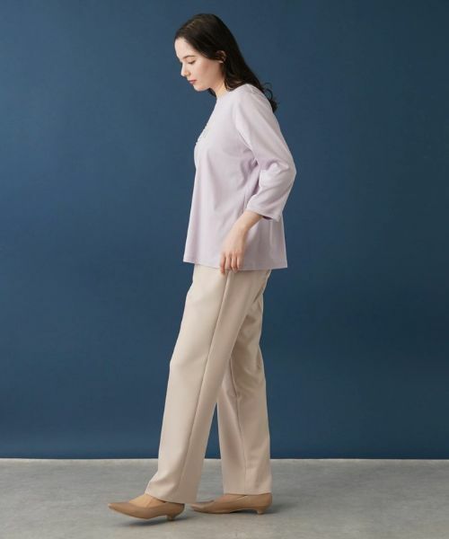 Leilian PLUS HOUSE / レリアンプラスハウス その他パンツ | 【店舗人気】ストレッチテーパードパンツ | 詳細5
