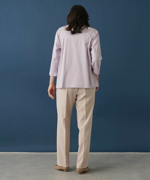 Leilian PLUS HOUSE / レリアンプラスハウス その他パンツ | 【店舗人気】ストレッチテーパードパンツ | 詳細6