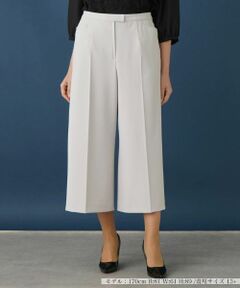 Leilian PLUS HOUSE / レリアンプラスハウス その他パンツ | 【はっ水】ワイドクロップドパンツ