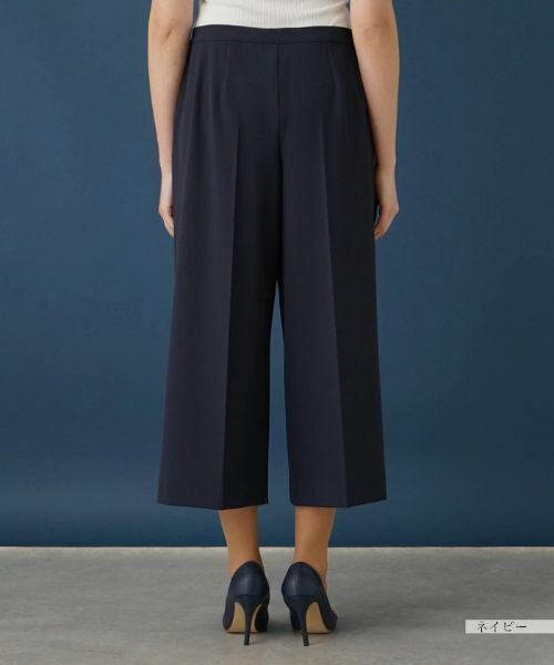 Leilian PLUS HOUSE / レリアンプラスハウス その他パンツ | 【はっ水】ワイドクロップドパンツ | 詳細12