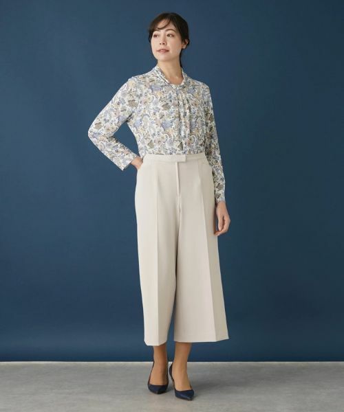 Leilian PLUS HOUSE / レリアンプラスハウス その他パンツ | 【はっ水】ワイドクロップドパンツ | 詳細17