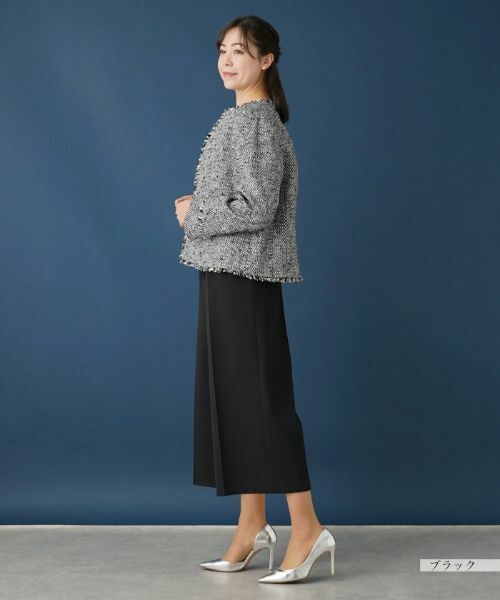 Leilian PLUS HOUSE / レリアンプラスハウス その他パンツ | 【はっ水】ワイドクロップドパンツ | 詳細2