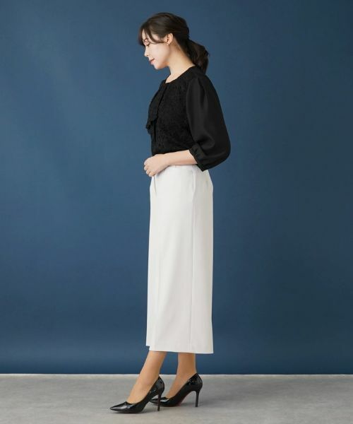 Leilian PLUS HOUSE / レリアンプラスハウス その他パンツ | 【はっ水】ワイドクロップドパンツ | 詳細21