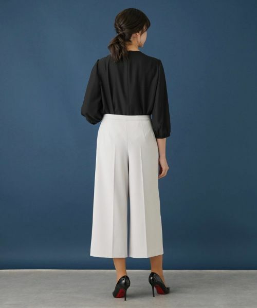 Leilian PLUS HOUSE / レリアンプラスハウス その他パンツ | 【はっ水】ワイドクロップドパンツ | 詳細22