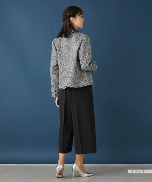 Leilian PLUS HOUSE / レリアンプラスハウス その他パンツ | 【はっ水】ワイドクロップドパンツ | 詳細3