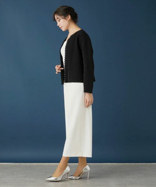 Leilian PLUS HOUSE / レリアンプラスハウス その他パンツ | 【はっ水】ワイドクロップドパンツ | 詳細5