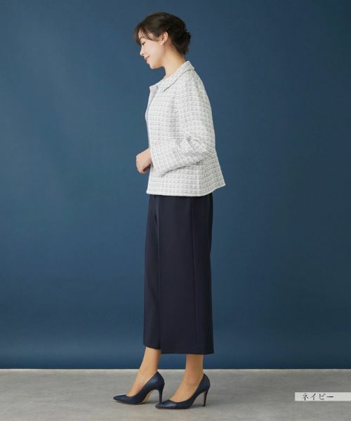 Leilian PLUS HOUSE / レリアンプラスハウス その他パンツ | 【はっ水】ワイドクロップドパンツ | 詳細8