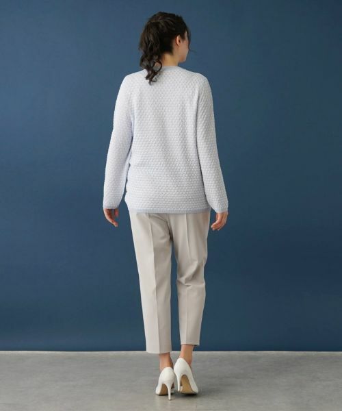 Leilian PLUS HOUSE / レリアンプラスハウス その他パンツ | 【はっ水】【店舗人気】ラメゴムクロップドパンツ | 詳細12