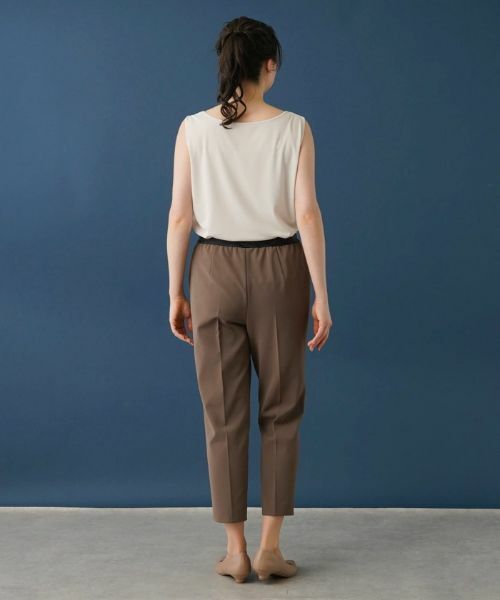 Leilian PLUS HOUSE / レリアンプラスハウス その他パンツ | 【はっ水】【店舗人気】ラメゴムクロップドパンツ | 詳細15