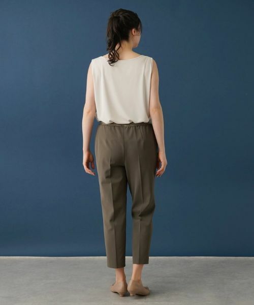 Leilian PLUS HOUSE / レリアンプラスハウス その他パンツ | 【はっ水】【店舗人気】ラメゴムクロップドパンツ | 詳細18