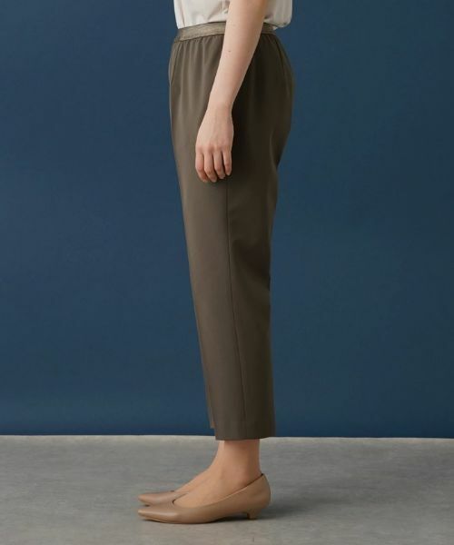 Leilian PLUS HOUSE / レリアンプラスハウス その他パンツ | 【はっ水】【店舗人気】ラメゴムクロップドパンツ | 詳細20