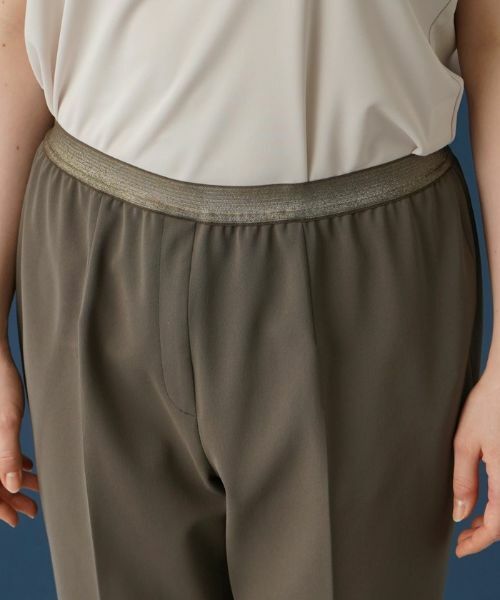 Leilian PLUS HOUSE / レリアンプラスハウス その他パンツ | 【はっ水】【店舗人気】ラメゴムクロップドパンツ | 詳細22