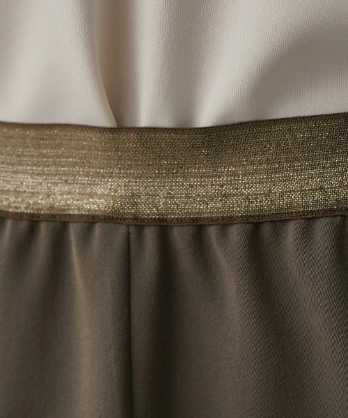 Leilian PLUS HOUSE / レリアンプラスハウス その他パンツ | 【はっ水】【店舗人気】ラメゴムクロップドパンツ | 詳細23