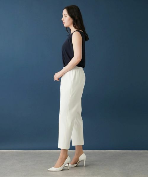 Leilian PLUS HOUSE / レリアンプラスハウス その他パンツ | 【はっ水】【店舗人気】ラメゴムクロップドパンツ | 詳細8