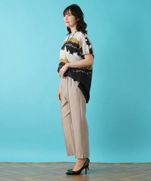 Leilian PLUS HOUSE / レリアンプラスハウス その他パンツ | 【店舗人気】洗えるストレッチクロップドパンツ | 詳細10