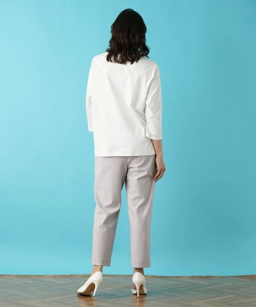 Leilian PLUS HOUSE / レリアンプラスハウス その他パンツ | 【店舗人気】洗えるストレッチクロップドパンツ | 詳細15