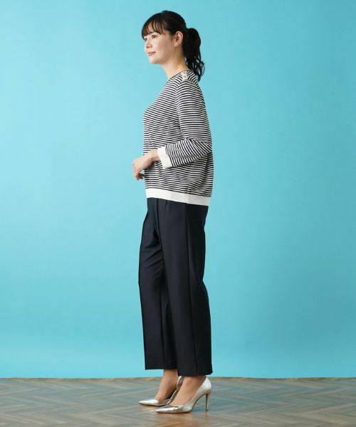 Leilian PLUS HOUSE / レリアンプラスハウス その他パンツ | 【店舗人気】洗えるストレッチクロップドパンツ | 詳細24