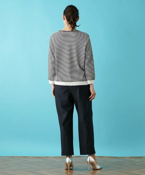 Leilian PLUS HOUSE / レリアンプラスハウス その他パンツ | 【店舗人気】洗えるストレッチクロップドパンツ | 詳細25