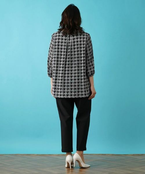 Leilian PLUS HOUSE / レリアンプラスハウス その他パンツ | 【店舗人気】洗えるストレッチクロップドパンツ | 詳細3