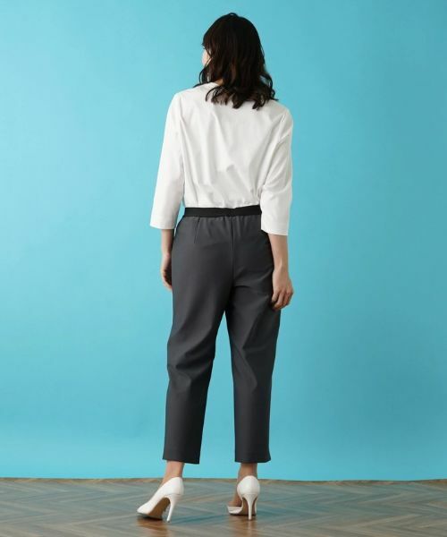 Leilian PLUS HOUSE / レリアンプラスハウス その他パンツ | 【店舗人気】洗えるストレッチクロップドパンツ | 詳細7