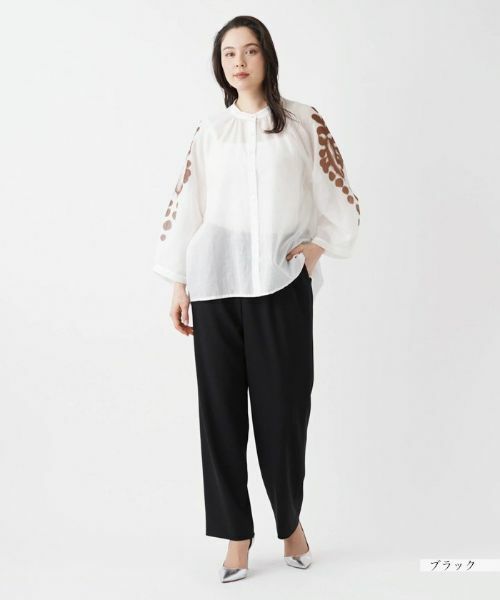 Leilian PLUS HOUSE / レリアンプラスハウス その他パンツ | ストレートパンツ | 詳細1