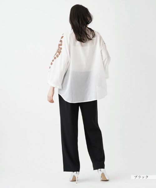 Leilian PLUS HOUSE / レリアンプラスハウス その他パンツ | ストレートパンツ | 詳細3