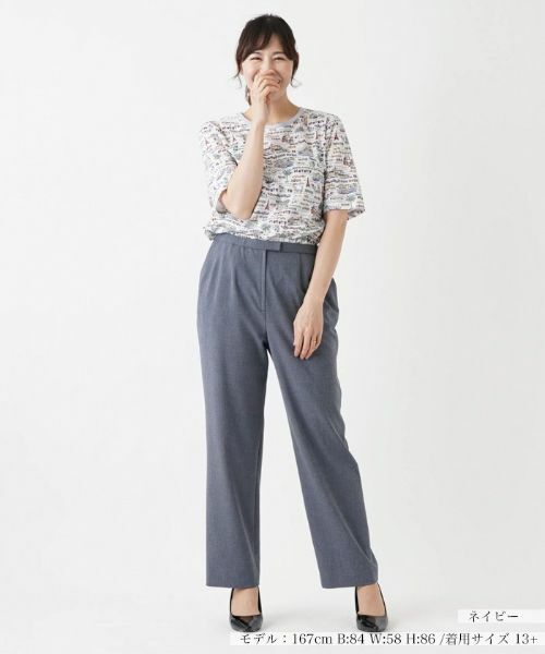 Leilian PLUS HOUSE / レリアンプラスハウス その他パンツ | ストレートパンツ | 詳細7