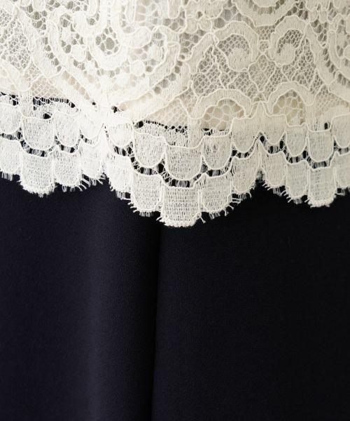 Leilian PLUS HOUSE / レリアンプラスハウス ドレス | レースドッキングワンピース【セレモニー】 | 詳細19