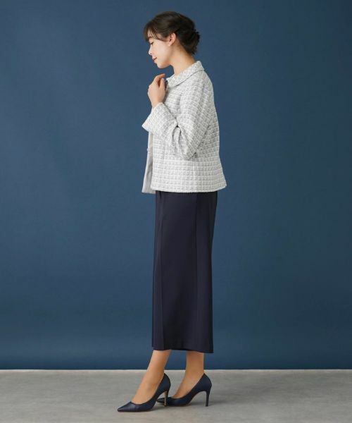 Leilian PLUS HOUSE / レリアンプラスハウス テーラードジャケット | 【セレモニー】ラメツイードジャケット | 詳細2