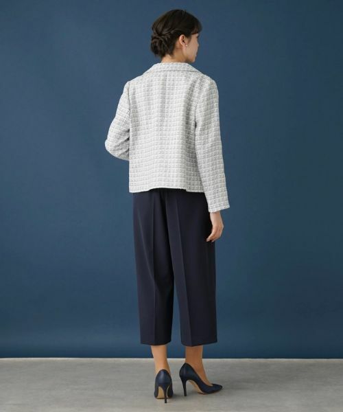 Leilian PLUS HOUSE / レリアンプラスハウス テーラードジャケット | 【セレモニー】ラメツイードジャケット | 詳細3