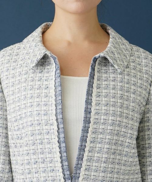 Leilian PLUS HOUSE / レリアンプラスハウス テーラードジャケット | 【セレモニー】ラメツイードジャケット | 詳細7