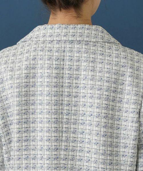 Leilian PLUS HOUSE / レリアンプラスハウス テーラードジャケット | 【セレモニー】ラメツイードジャケット | 詳細8