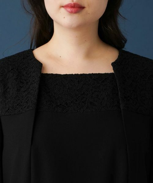 Leilian PLUS HOUSE / レリアンプラスハウス ドレス | ワンピースアンサンブル【ブラックフォーマル】 | 詳細18