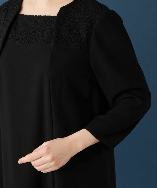 Leilian PLUS HOUSE / レリアンプラスハウス ドレス | ワンピースアンサンブル【ブラックフォーマル】 | 詳細21