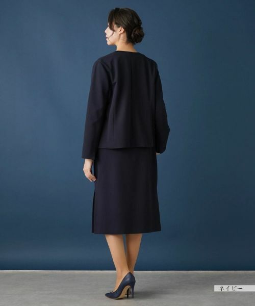 Leilian PLUS HOUSE / レリアンプラスハウス テーラードジャケット | 【セットアップ対応商品】ノーカラージャケット | 詳細17