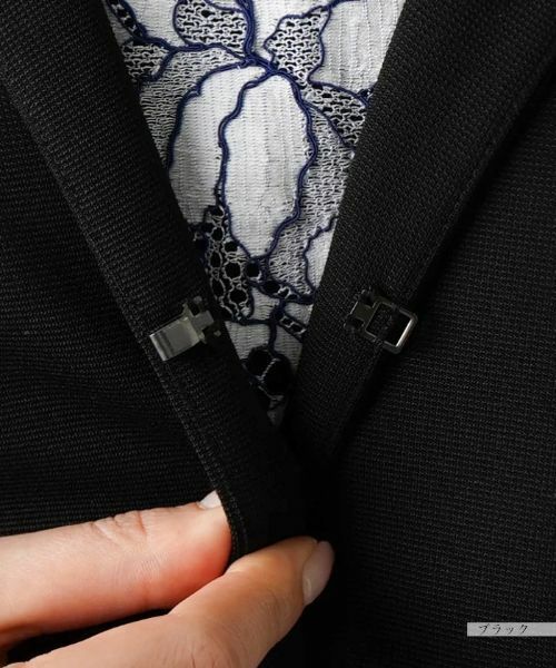 Leilian PLUS HOUSE / レリアンプラスハウス テーラードジャケット | 【セットアップ対応商品】ノーカラージャケット | 詳細8