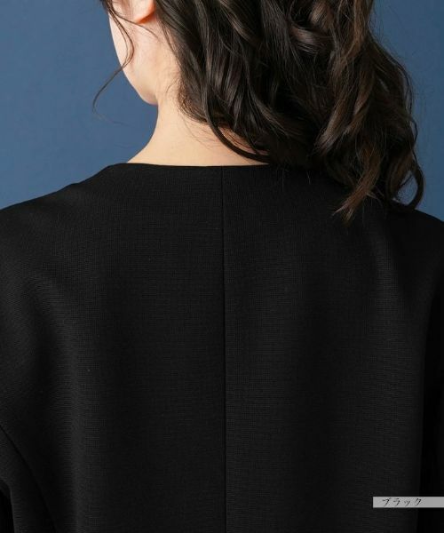 Leilian PLUS HOUSE / レリアンプラスハウス テーラードジャケット | 【セットアップ対応商品】ノーカラージャケット | 詳細9