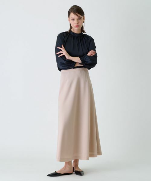 Leilian PLUS HOUSE / レリアンプラスハウス シャツ・ブラウス | スタンドカラーブラウス【BOURGE】 | 詳細10