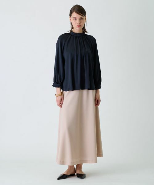 Leilian PLUS HOUSE / レリアンプラスハウス シャツ・ブラウス | スタンドカラーブラウス【BOURGE】 | 詳細15