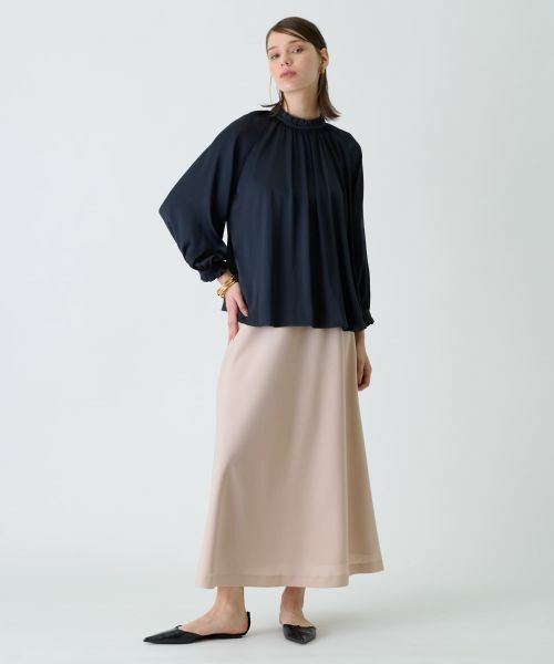 Leilian PLUS HOUSE / レリアンプラスハウス シャツ・ブラウス | スタンドカラーブラウス【BOURGE】 | 詳細18