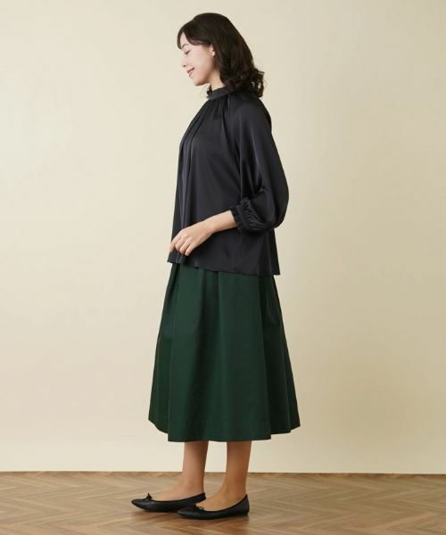 Leilian PLUS HOUSE / レリアンプラスハウス シャツ・ブラウス | スタンドカラーブラウス【BOURGE】 | 詳細25