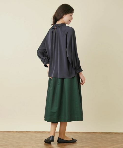Leilian PLUS HOUSE / レリアンプラスハウス シャツ・ブラウス | スタンドカラーブラウス【BOURGE】 | 詳細26
