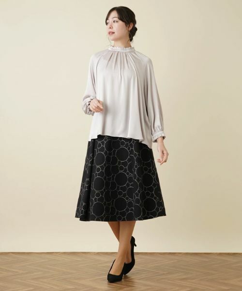 Leilian PLUS HOUSE / レリアンプラスハウス シャツ・ブラウス | スタンドカラーブラウス【BOURGE】 | 詳細30