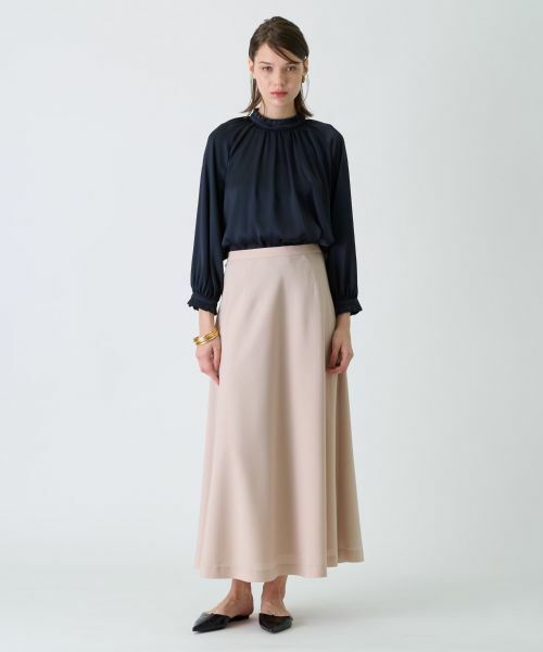 Leilian PLUS HOUSE / レリアンプラスハウス シャツ・ブラウス | スタンドカラーブラウス【BOURGE】 | 詳細5