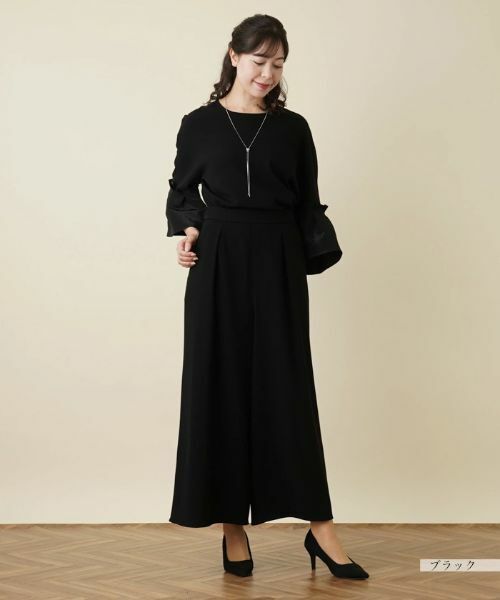 Leilian PLUS HOUSE / レリアンプラスハウス その他パンツ | ワイドパンツ【BOURGE】 | 詳細1