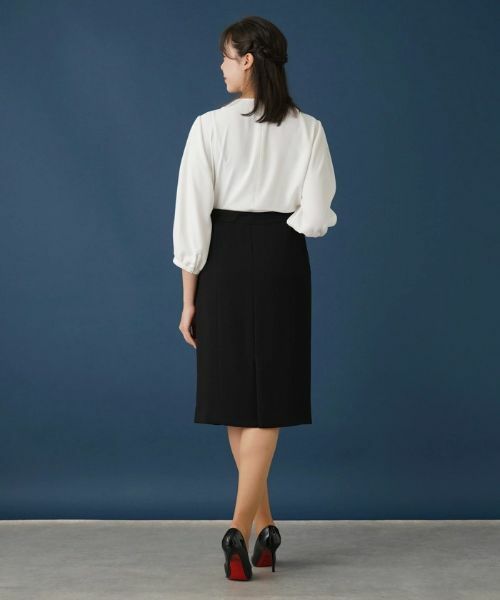 Leilian PLUS HOUSE / レリアンプラスハウス ミニ・ひざ丈スカート | タイトスカート【プラス企画】 | 詳細3
