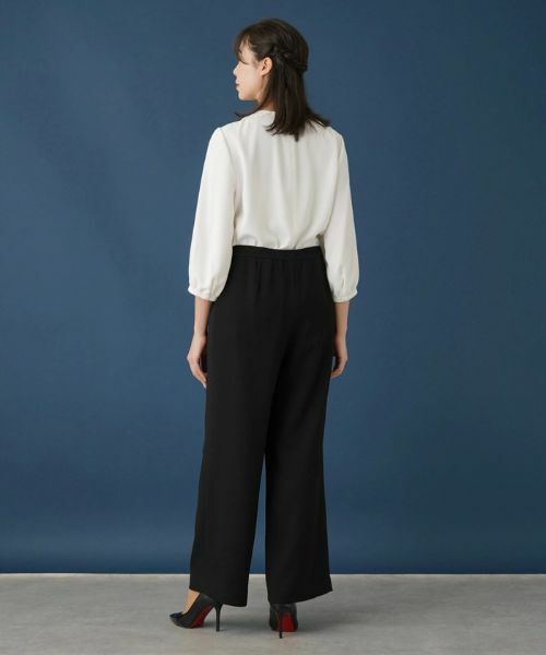 Leilian PLUS HOUSE / レリアンプラスハウス その他パンツ | ワイドパンツ【プラス企画】 | 詳細3