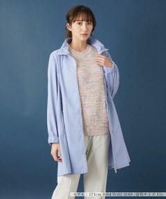 Leilian PLUS HOUSE / レリアンプラスハウス その他アウター | 【はっ水】ジップアップミディコート